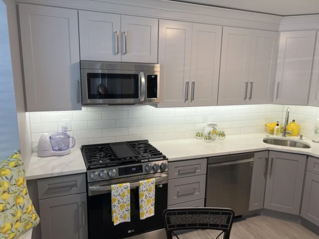 Two Tone Grey Kitchen