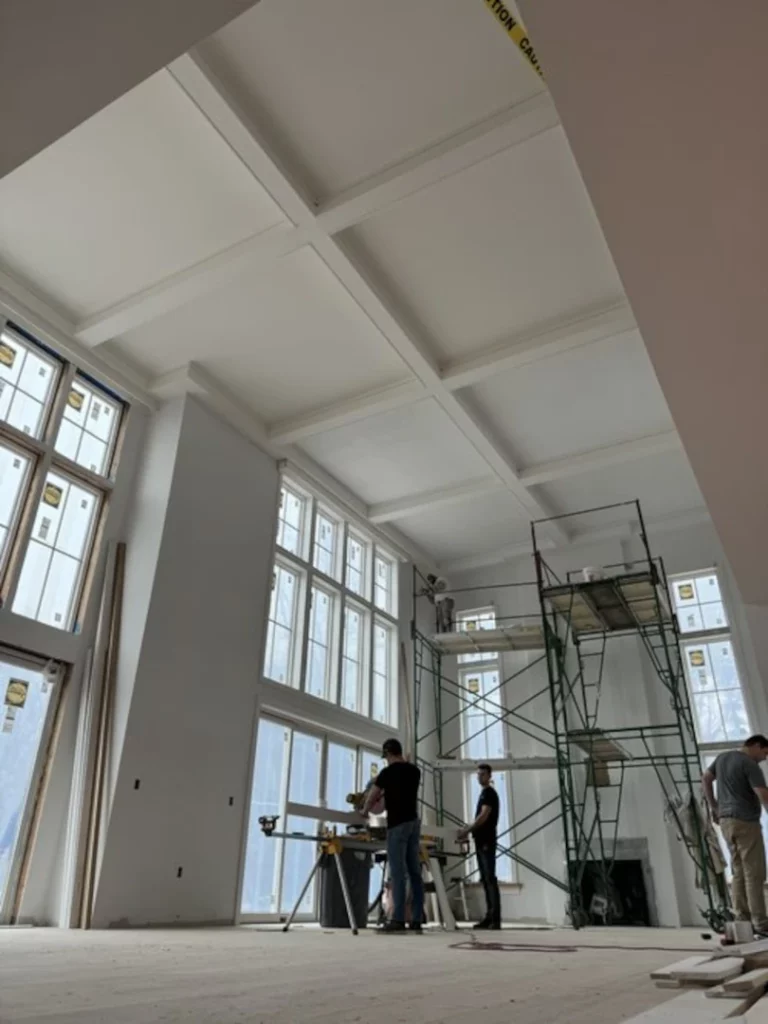 White Coffered 1