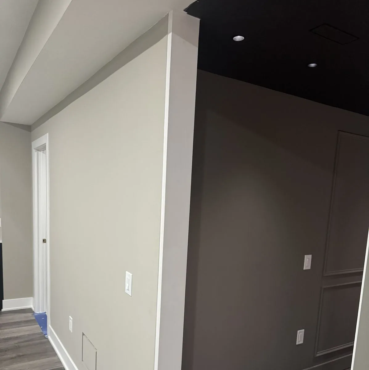 Finished luxury basement in King of Prussia, PA — ProBrothers Construction bar, cigar room, wine display