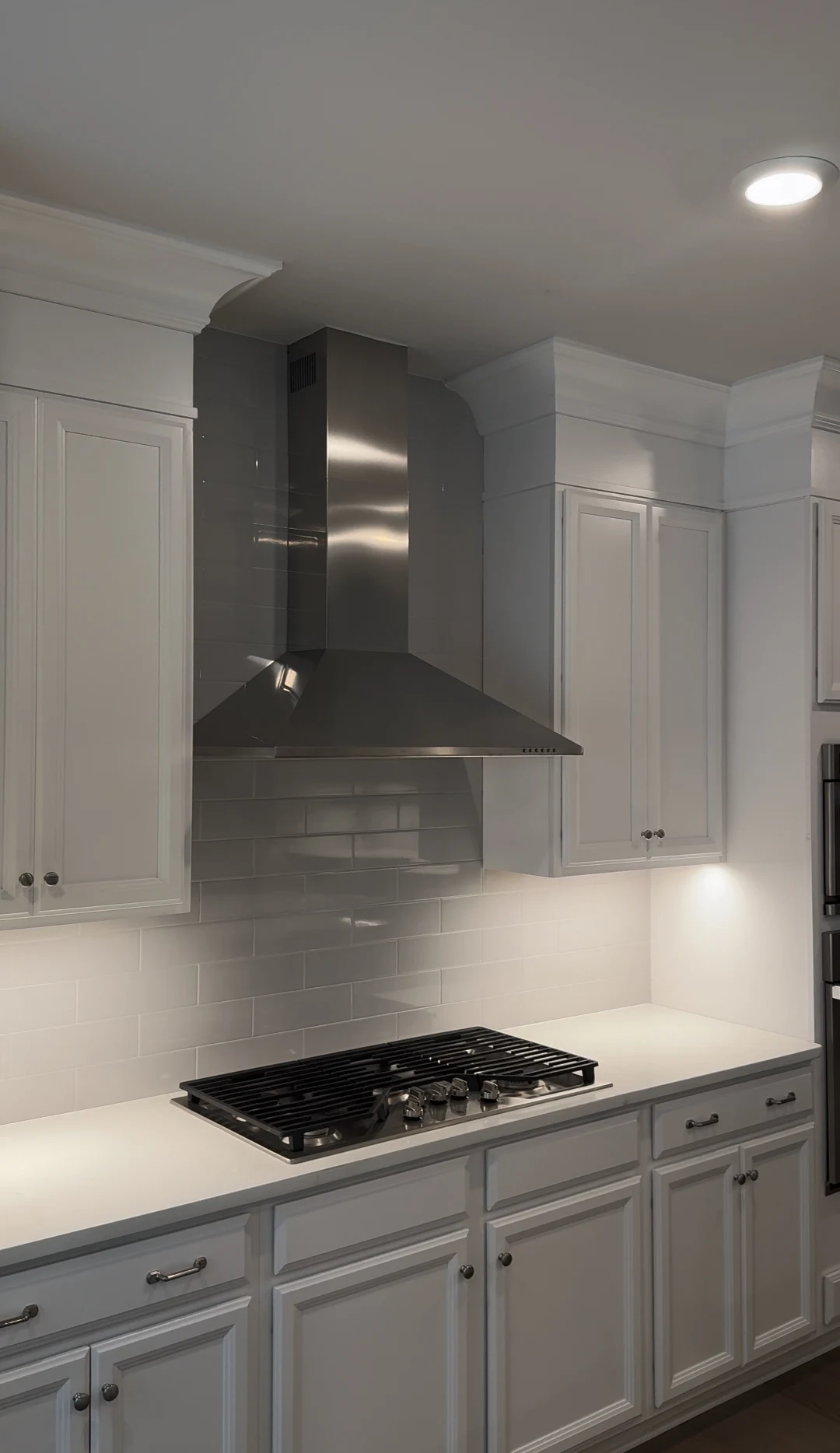 Kitchen range hood and tile installation — West Chester, PA by ProBrothers Construction